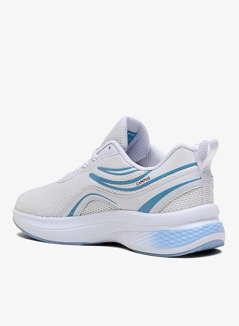 CAMPUS Wht/L.Sky Women’s Low Top Sneakers – Cool Urban Design with Memory Foam for All-Day Comfort for Women | Best Price UAE